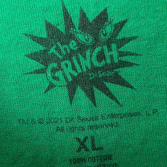 Green Grinch Graphic Tee for Men - Picture 2 of 3